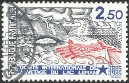 FRANCE - Centenaire De La Société Internationale De Sauvetage Du Léman - Usados