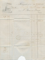 Firma Vouwbrief S Hertogenbosch 1871 - Bax En Zonen - Fabriek - Non Classés