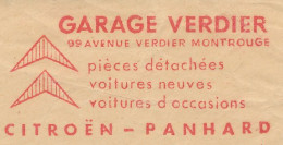 Meter Cut France 1958 Car - Citroën - Garage - Autos