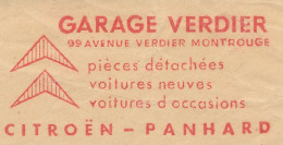 Meter Cut France 1958 Car - Citroën - Garage - Voitures