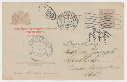 Spoorwegbriefkaart G. PNS191 C - Locaal Te Amsterdam 1922 - Postwaardestukken