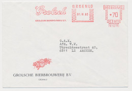 Meter Cover Netherlands 1983 Beer - Grolsch Beer Brewery - Vinos Y Alcoholes