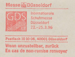 Meter Cut Germany 1996 International Shoe Fair Dusselforf - Disfraces