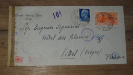 Enveloppe ITALIA, Censura, Espresso, Albergo 1943  ......... Boite1 ..... 240424-237 - Marcophilie