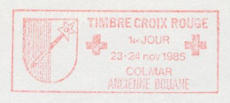Meter Cut France 1985 Red Cross Stamps 1985 - Sonstige & Ohne Zuordnung
