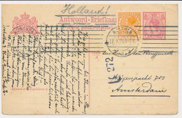 Briefkaart G. 105 A-krt. / Bijfrankering Munchen Duitsland 1926 - Postwaardestukken