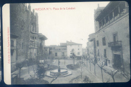 Cpa Espagne Huesca N° 1 Plaza De La Catedral   MAI24-03 - Huesca