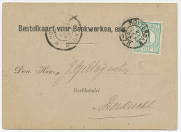 Em. 1894 Rotterdam - Dordrecht Bestelkaart Voor Boekwerken - Briefe U. Dokumente