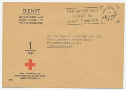 Dienst Roode Kruis Locaal Te Den Haag 1970 - Stempel Rode Kruis - Sin Clasificación