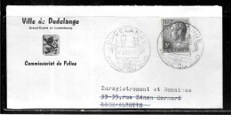 H354 - HAUT DE LETTRE DE LA VILLE DE DUDELANGE DU 17/05/65 - COMMISSARIAT DE POLICE - Cartas & Documentos