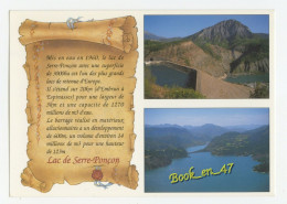 {91855} 05 Hautes Alpes Lac De Serre Ponçon , Multivues - Andere & Zonder Classificatie