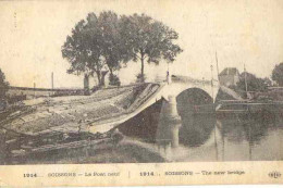 CPA -  (1914-18)  - SOISSONS - LE PONT NEUF - Soissons