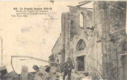 CPA -  (1914-18)  - VILLE SUR TOURBE (RESTES DE L'EGLISE DE VIRGINY) - Autres & Non Classés