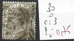 INDE ANGLAISE 30 Oblitéré Côte 3 € - 1882-1901 Imperium