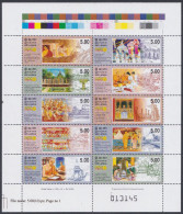 Sri Lanka Ceylon 2006 MNH MS Buddhism, Buddha, Monastary, Monk, Deer, Statue, Sculpture, Art, Miniature Sheet - Sri Lanka (Ceilán) (1948-...)