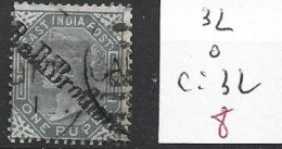 INDE ANGLAISE 32 Oblitéré Côte 32 € - 1882-1901 Imperium