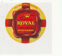G G 380 /  ETIQUETTE DE FROMAGE  CAMEMBERT  SARCE ROYAL   FABRIQUE EN CHAMPAGNE  10 A C.   ( AUBE) - Cheese