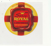 G G 380 /  ETIQUETTE DE FROMAGE  CAMEMBERT  SARCE ROYAL   FABRIQUE EN CHAMPAGNE  10 A C.   ( AUBE) - Quesos