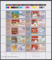 Sri Lanka Ceylon 2006 MNH MS Buddhism, Buddha, Monastary, Monk, Temple, Mountain, Buddhist, Architecture Miniature Sheet - Sri Lanka (Ceilán) (1948-...)