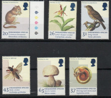 Espèces Menacées- Endangered Animals 1997  XXX - Unused Stamps