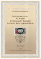 Germany Deutschland 1989-8 Organisation Der Obersten Rechnungskontrollbehörden Supreme Audit Institutions, Berlin - 1981-1990