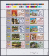 Sri Lanka Ceylon 2006 MNH MS Buddhism, Buddha, Monastary, Monk, Temple, Buddhist, Architecture, Miniature Sheet - Sri Lanka (Ceilán) (1948-...)