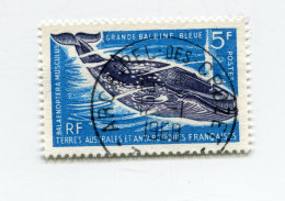 T. A.A. F. N°22 O GRANDE BALEINE BLEUE - Oblitérés