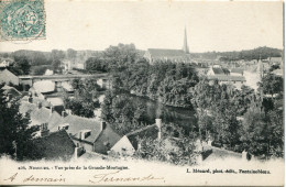 CPA -  NEMOURS  -  VUE PRISE DE LA GRANDE-MONTAGNE - Nemours