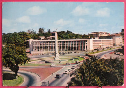 Côte D'Ivoire - Abidjan - La Place Lapalud - La Poste - Timbre Français Franchise Militaire - Ivory Coast