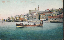 JAFFA   HAFEN      LA RADE   LANDING PLACE.   2 SCANS - Palestine