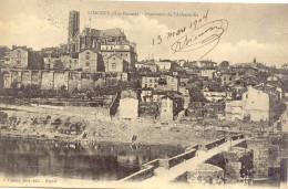 CPA - LIMOGES - PANORAMA DE L'ABBESSAILLE (RARE PRISE DE VUE - CARTE PRECURSEUR) - Limoges