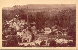 CPA - DANGU - VUE GENERALE PRISE DU VIEUX CHATEAU (SUPERBE ET TRES RARE) - Dangu