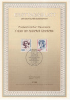 Germany Deutschland 1989-9 Lotte Lehmann Opera Singer, Luise Von Preußen Duchess Of Mecklenburg Queen Luise, Berlin - 1981-1990