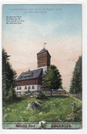 39036106 - Baerenstein Mit Unterkunftshaus Und Friedrich August-Turm Ungelaufen  Gute Erhaltung. - Bärenstein