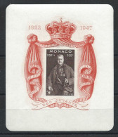 Monaco Bloc N°2** (MNH) 1947 - Prince Louis II - Bloques