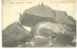 Saône Et Loire-  UCHON - Très Petite Commune De 260h En 1934,   Rochers - Mountaineering, Alpinism