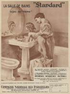 La Salle De Bains STANDARD - Pubblicità D'epoca - 1937 Old Advertising - Advertising