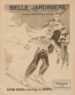 BELLE JARDINIERE - Illustrazione - Pubblicità D'epoca - 1937 Old Advert - Publicidad