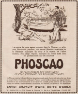 PHOSCAO - Illustrazione - Pubblicità D'epoca - 1931 Old Advertising - Publicités