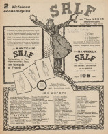 Les Manteaux SALF - Pubblicità D'epoca - 1921 Old Advertising - Publicités