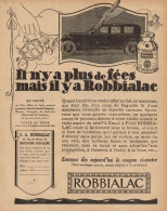 ROBBIALAC - Illustrazione Auto - Pubblicità D'epoca - 1927 Old Advertising - Publicités