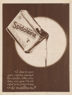 Lubrificanti Spidolèine - Illustrazione - Pubblicità D'epoca - 1930 Old Ad - Werbung