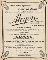 Motociclette ALCYONNETTE - Pubblicità D'epoca - 1924 Old Advertising - Publicités