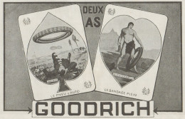 Pneus GOODRICH - Pubblicità D'epoca - 1919 Old Advertising - Publicités