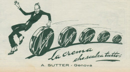 MARGA La Crema Che Scalza Tutto - A. Sutter - Pubblicità D'epoca - 1927 Ad - Publicités