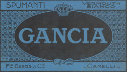 Spumanti GANCIA - Canelli - Pubblicità D'epoca - 1924 Old Advertising - Publicités