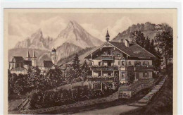 39046606 - Berchtesgaden, Kuenstlerkarte Mit Villa Creszentia, Verlag Pernat Ungelaufen  Top Erhaltung. - Berchtesgaden