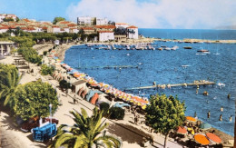 Sainte Maxime Sur Mer - Vue D'ensemble Sur Le Port Et La Plage - Sainte-Maxime