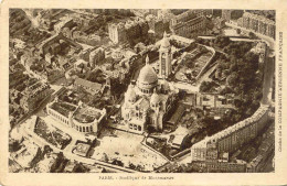 CPA - PARIS - BASILIQUE DE MONTMARTRE (CLICHE Cie AERIENNE FRANCAISE) - Sacré-Coeur