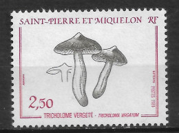 SAINT PIERRE ET MIQUELON N°   497 "  CHAMPIGNONS " - Unused Stamps